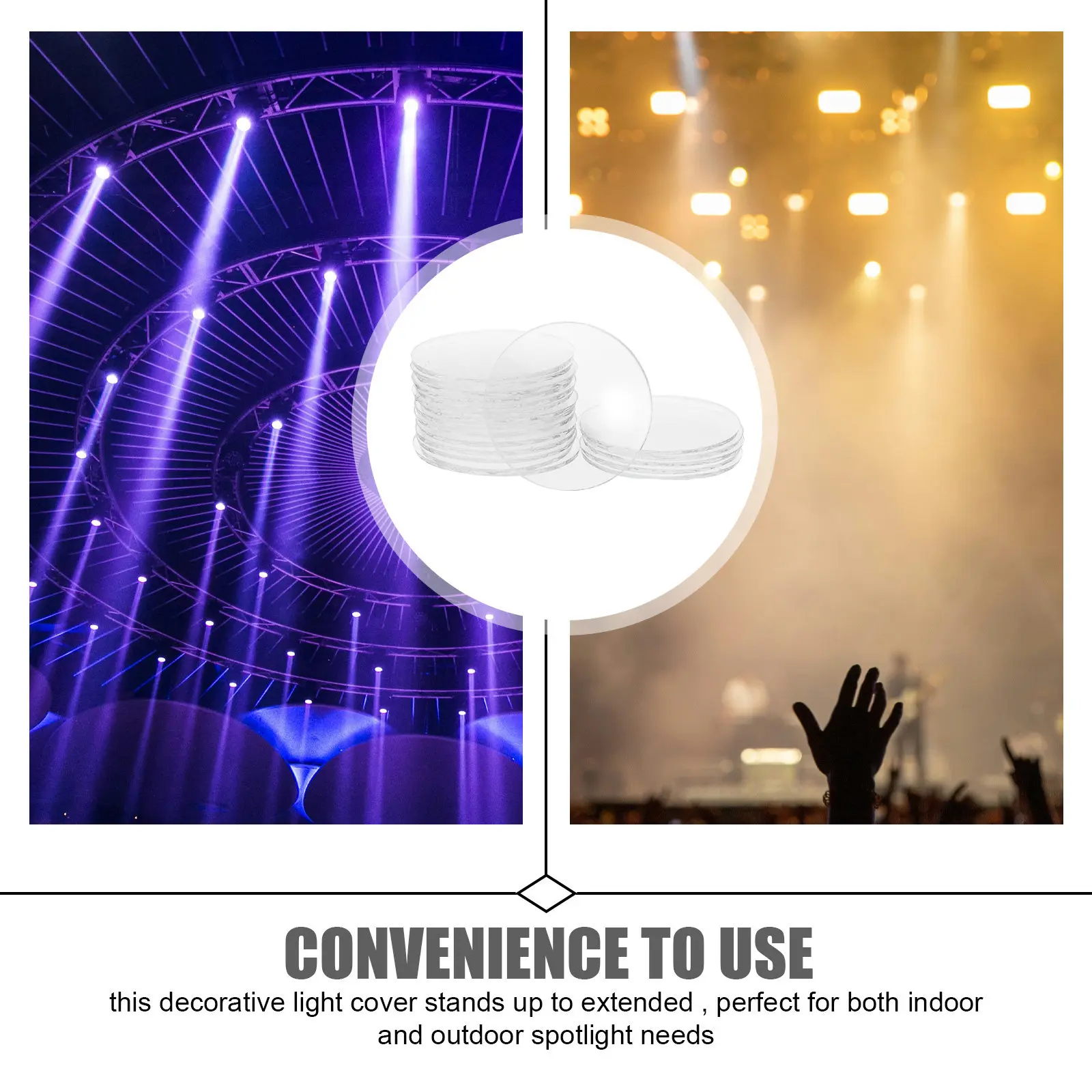 

20 шт. стеклянных прозрачных колпаков для ламп MR16/GU10, линз для прожекторов, купольных покрытий для наружного ландшафтного декоративного освещения