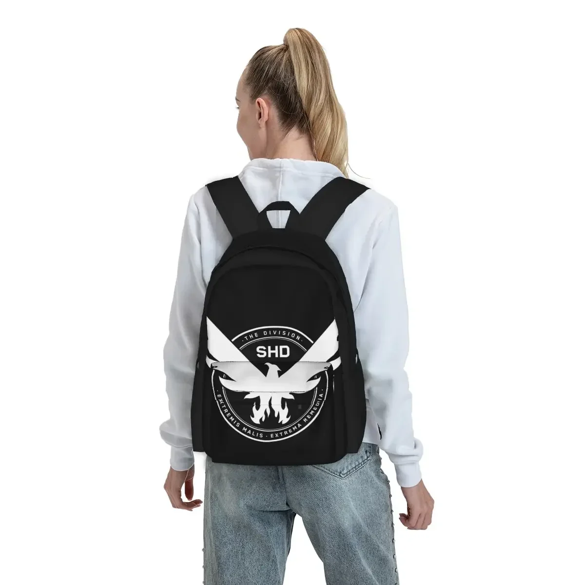 The Division 2 Shd Strategic Homeland Division Backpacks Boys Girls Bookbag Students School Bags Travel Rucksack Shoulder Bag