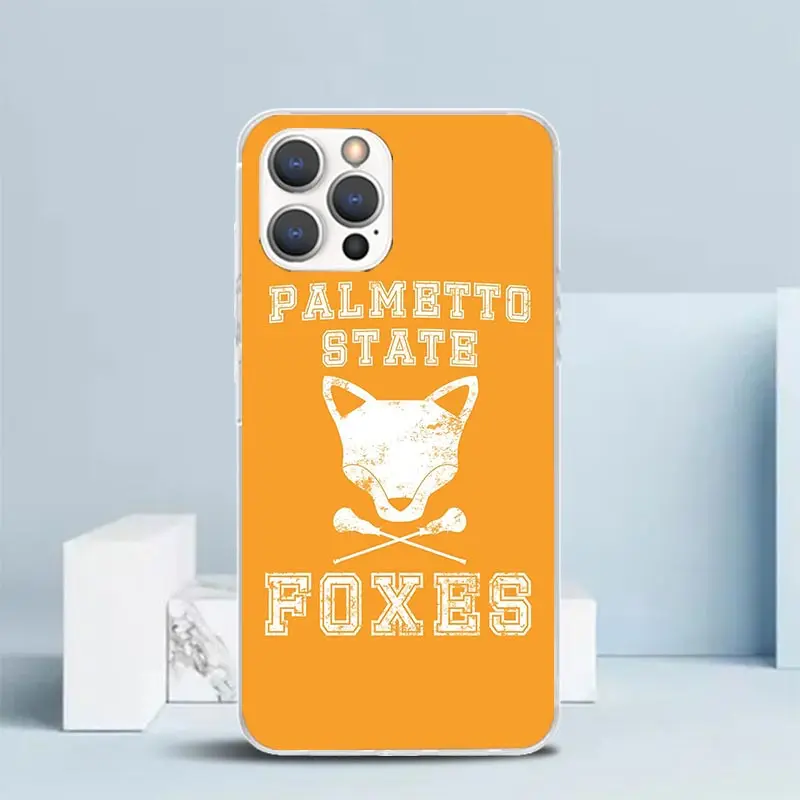 Andreil All For The Game Palmetto State Foxes Phone Case For IPhone 16 15 14 13 12 11 Pro Max Mini XR XS X 7 Plus 8 + SE 2020 So