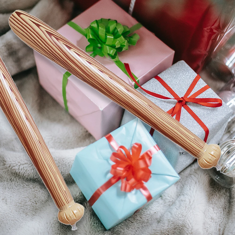 6 Pcs Inflatable Baseball Bat Play Soft Toss Cartoon Boy Gifts Toy Sports Child