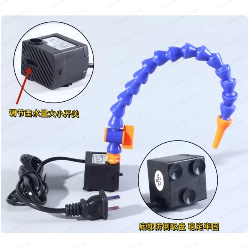 

Система циркуляции воды для резьбы по нефриту, охлаждающий поддон с насосом для полировочного стола для обработки драгоценных камней