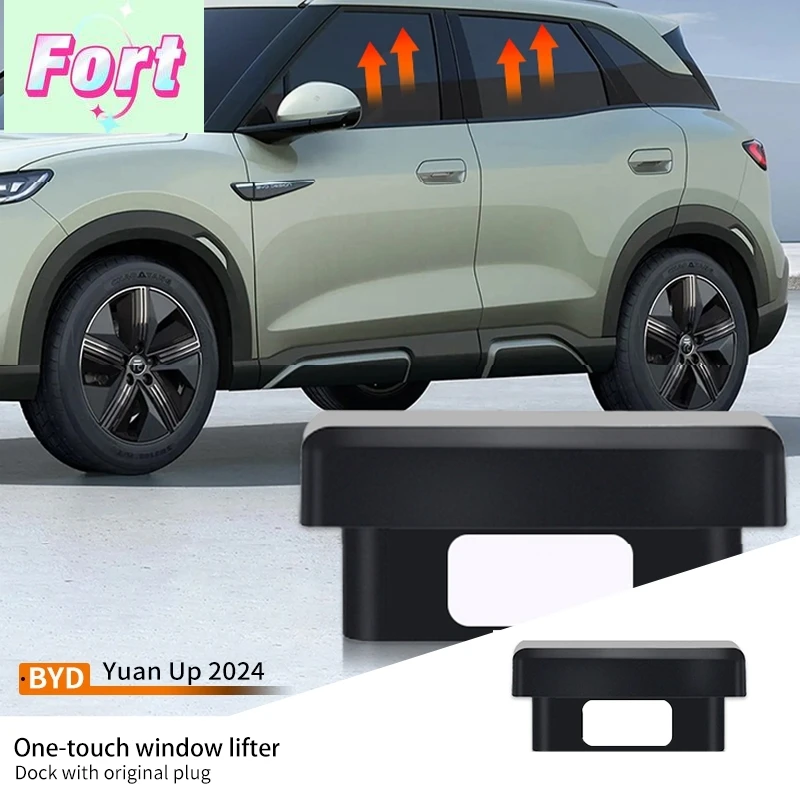 New Car One-button Automatic One Click Window Lifter OBD Plug Closer Wear-resistant Automotive Accessory For Byd Yuan Up 2024