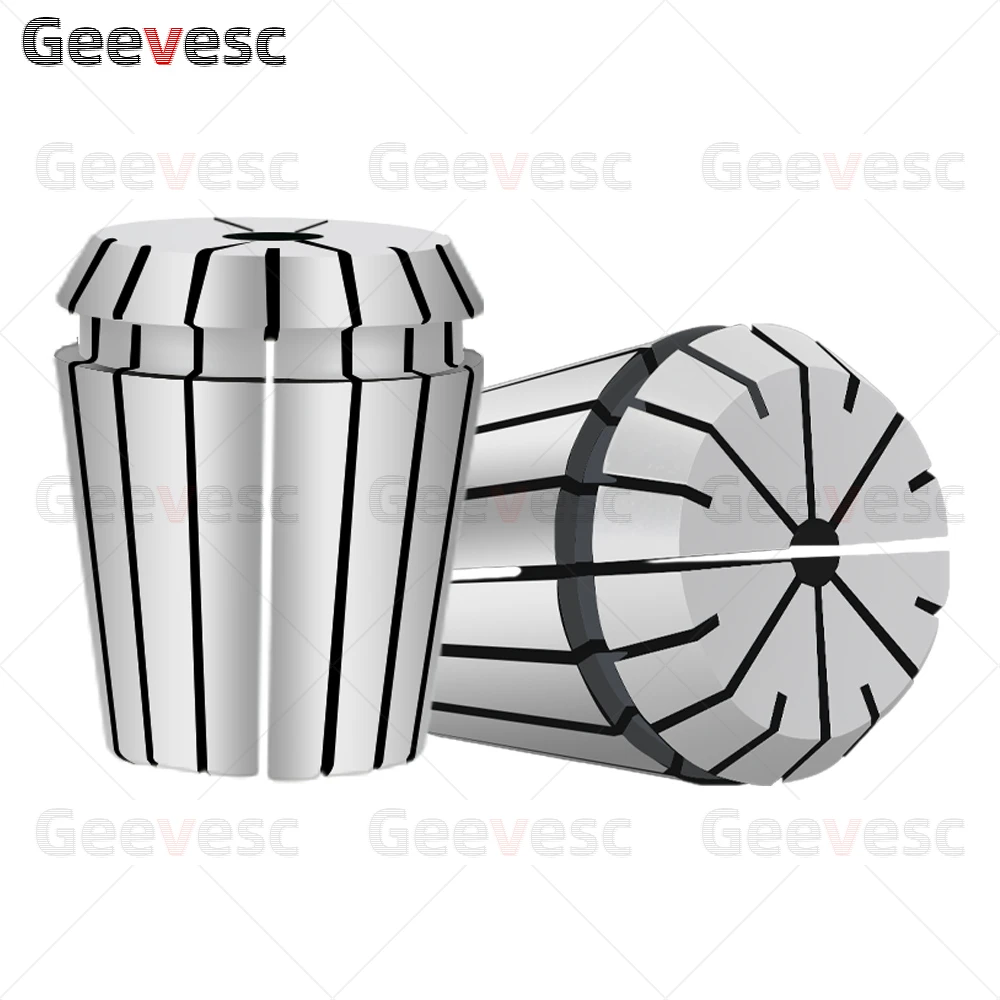 Imagem -06 - Não-padrão Er8 Er11 Er16 Er20 Er25 Er32 Er40 Mola Pinça de Fixação Ferramenta Pinças Broca Chuck Cnc Fresa Torno Ferramenta Porca