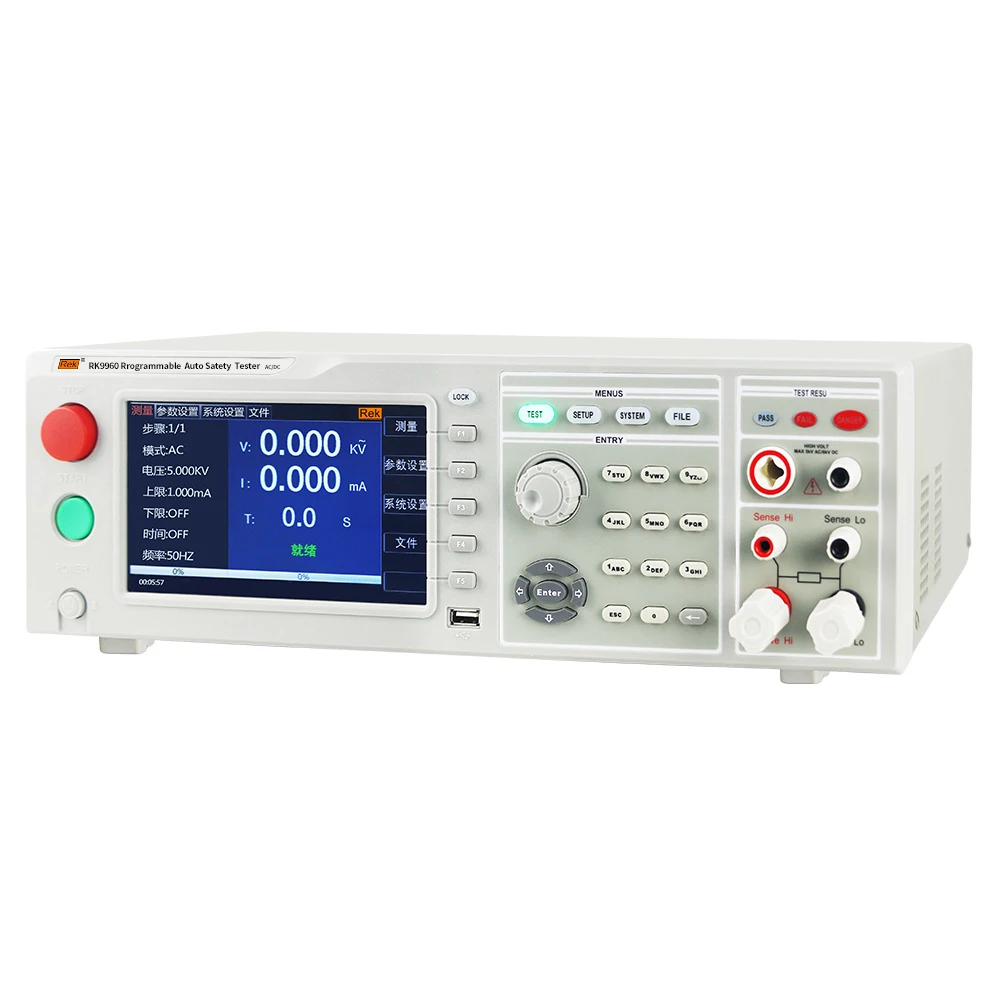 RK9960 Program control safety comprehensive tester RK9960A Hi-pot tester and Insulation resistance and Ground resistance