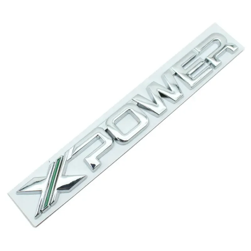 Adesivo per auto con logo lettera originale al X-POWER per MG 5 Scorpio 6 PHEV etichetta laterale del corpo tronco posteriore modificato