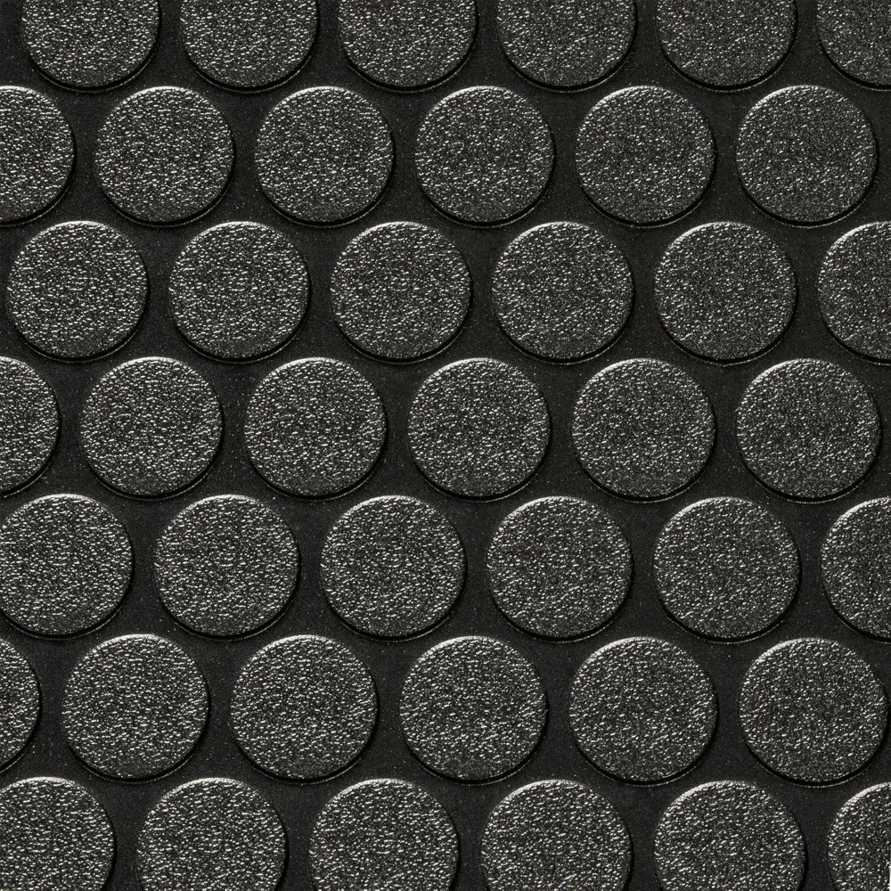 RV Coin Flooring | Black 8\' 6\