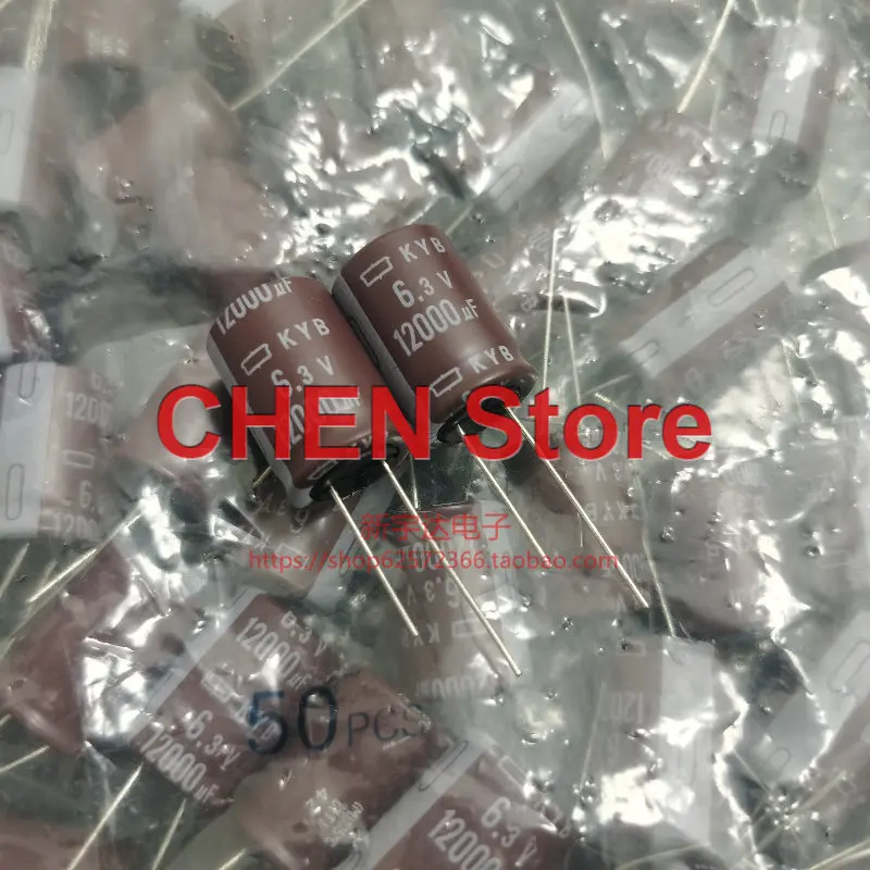 

20PCS/lot original NIPPON KYB 6.3V12000UF 18X25MM 105C NCC electrolytic capacitor CHEMI-CON 12000UF 6.3V Free Shipping