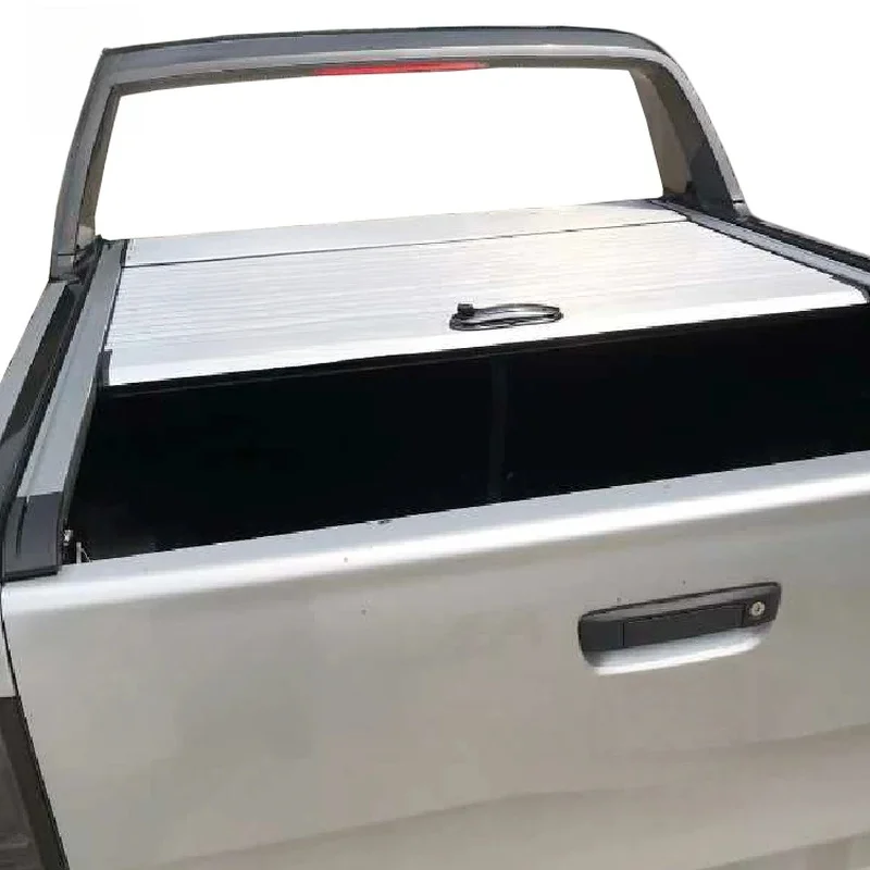 Factory Hot Sale High Quality Silver Manual Roller Lid Tonneau Cover Ranger Wildtrak