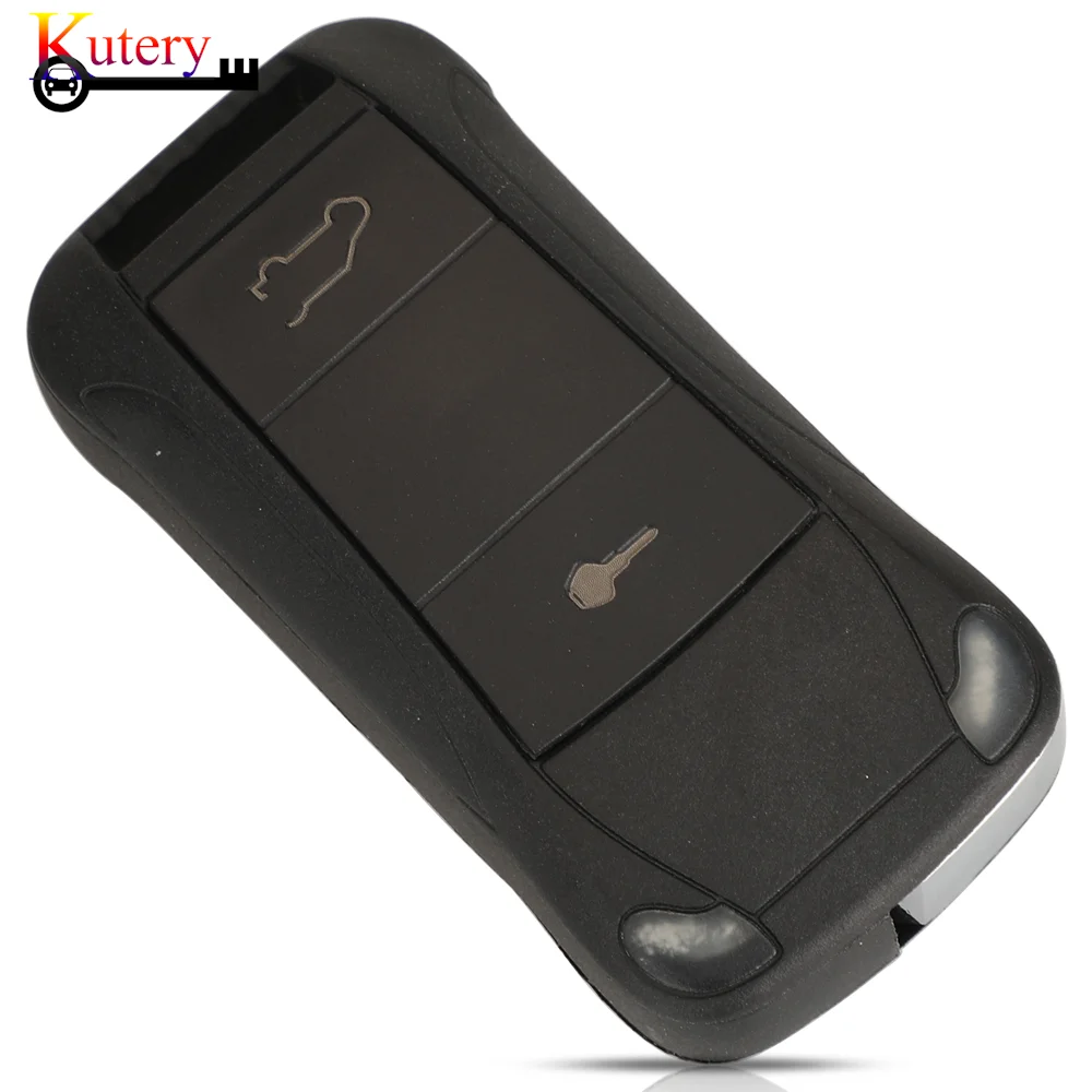 jingyuqin Folding Remote Smart Car Key For Porsche GTS Cayenne 2/3/4 Buttons 315/433Mhz ID46 PCF7946 Chip Half-Smart