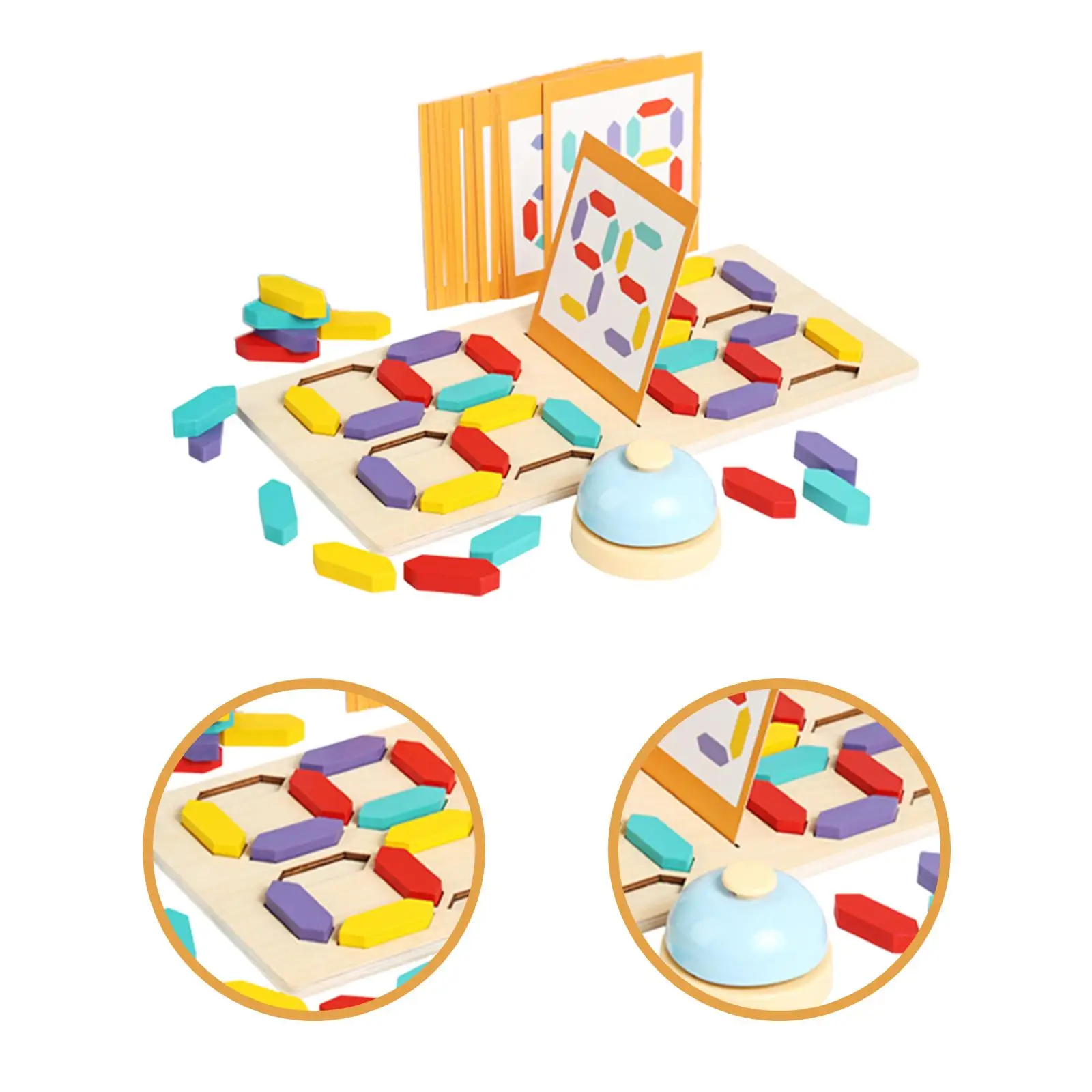 Puzzle de cognition des nombres pour enfants, pour garçons et filles de la maternelle de 1 2 3 ans