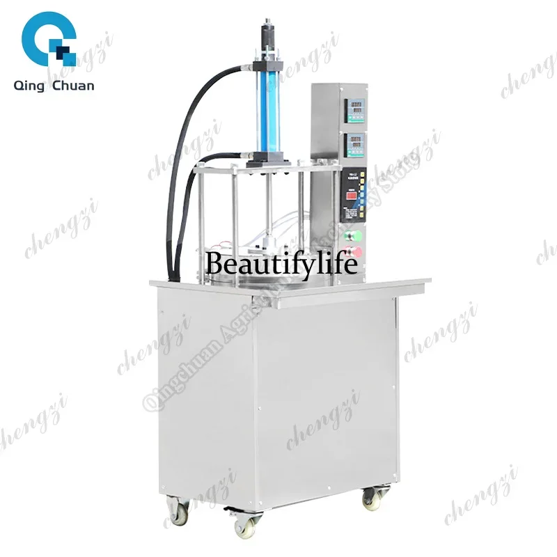 K182Spring Cake Machine Pancake Press Egg Filling Pancake Braised Meat Roll  Roasted Duck Electric Automatic Pancake Rolling Mac