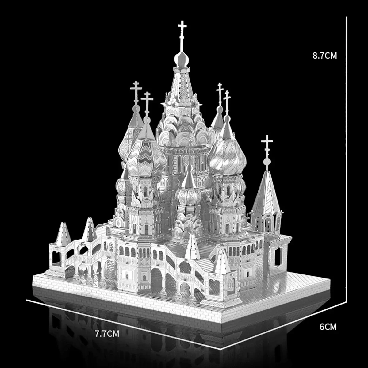 Bzdury 3D Puzzle metalowe zestawy modeli DIY laserowo wycinane Puzzle wyrzynarka zabawkowa dla dzieci