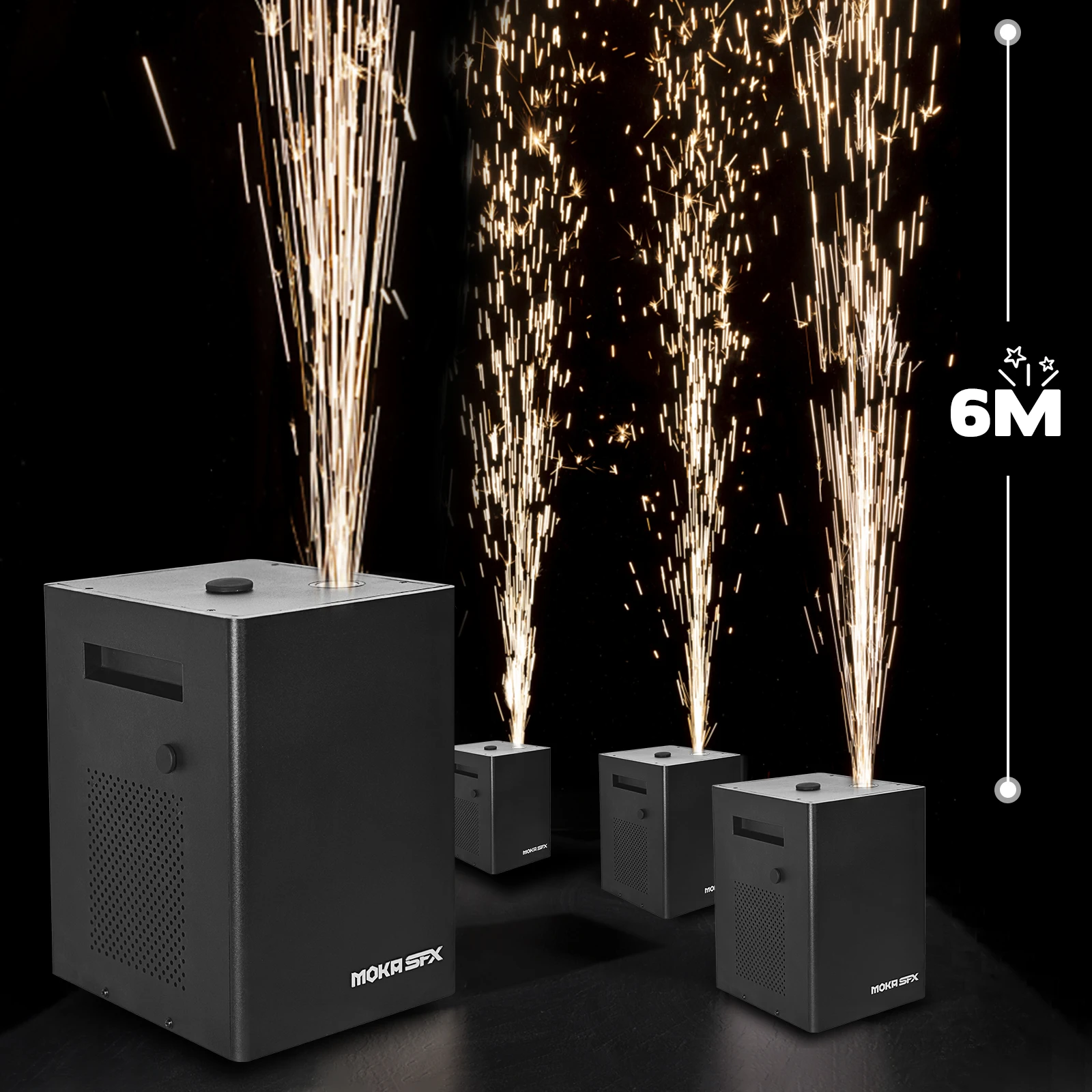 900w Spray 3-6M Wedding Stage DJ Decoration Fire-works Machine Cold Spark Sparkler Party Machine  Manufacturers
