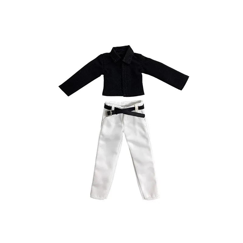Langes Windbreaker-Hemd und Hose im Maßstab 1:12, Asi 2.0 OB11-Kleidungsmodell, passend für 1:12 Azone Picco Actionfigur-Körperpuppen – Detail 15