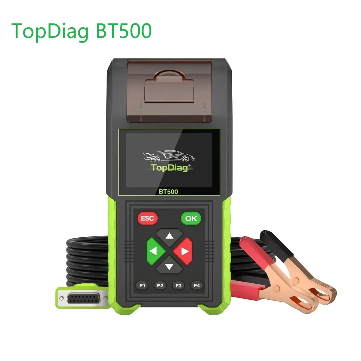 

JDiag Topdiag BT500 Анализатор автомобильного аккумулятора 20-2000CCA 24 В/12 В Тестер автомобильного аккумулятора