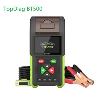 JDiag Topdiag BT500 Car Battery Analyzer 20-2000CCA 24V/12V Automotive Battery Tester