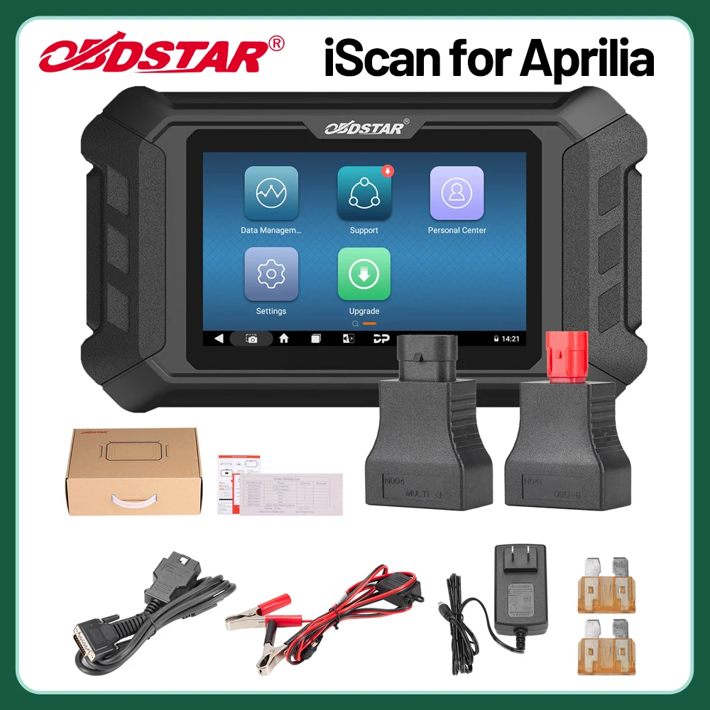 OBDSTAR iScan for Aprilia Intelligent Motorcycle Diagnostic Scanner One Year Update for Free