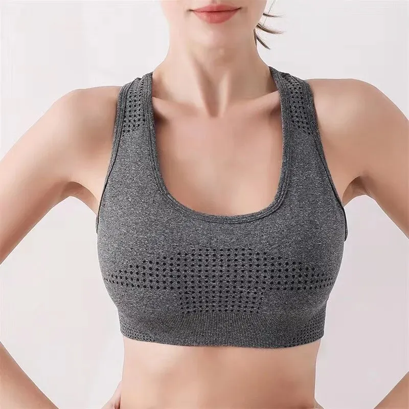 Seamless Yoga Workout for Women Gym Suits Crop Tank High Waist Shorts Bra for Women Outfits Fitness Running