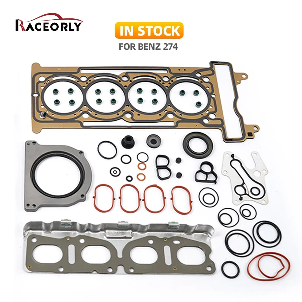 Engine Gasket Kit Overhauling Gasket Set Auto Parts Overhaul Gasket Kit 2740100300 2740160020 For Mercedes-Benz M274 1.6T 2.0T