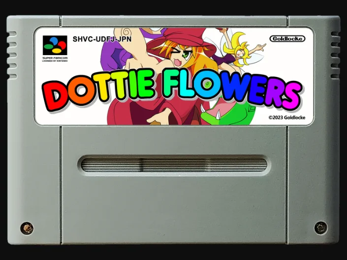 16Bit Games ** DOTTIE FLOWERS ( Japan NTSC Version!! )