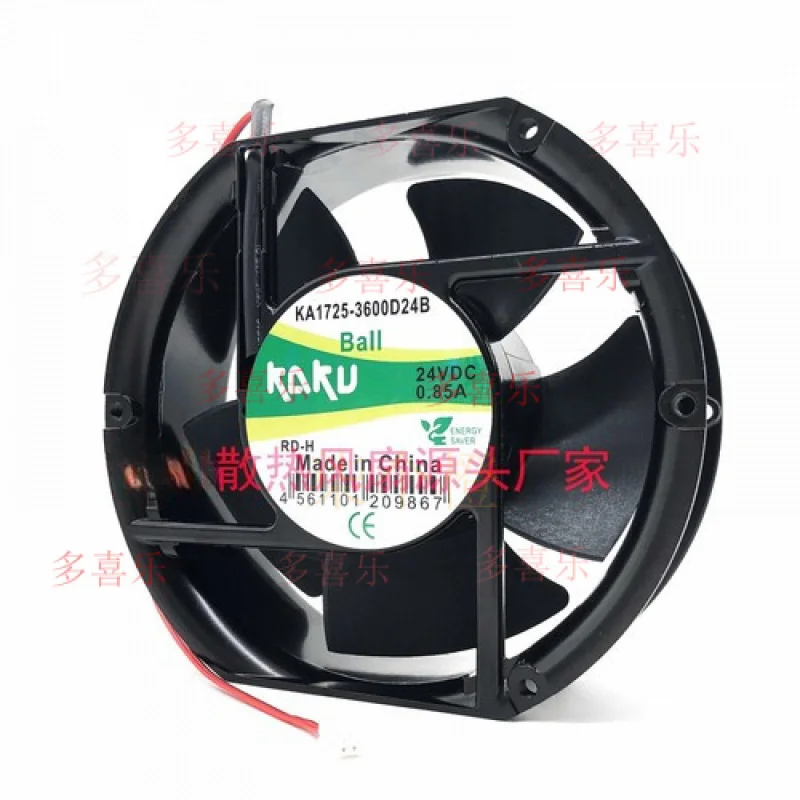 

WW FOR KAKU KA1725-3600D24B DC24V 0.85A 17251 17CM Inverter Cooling Fan