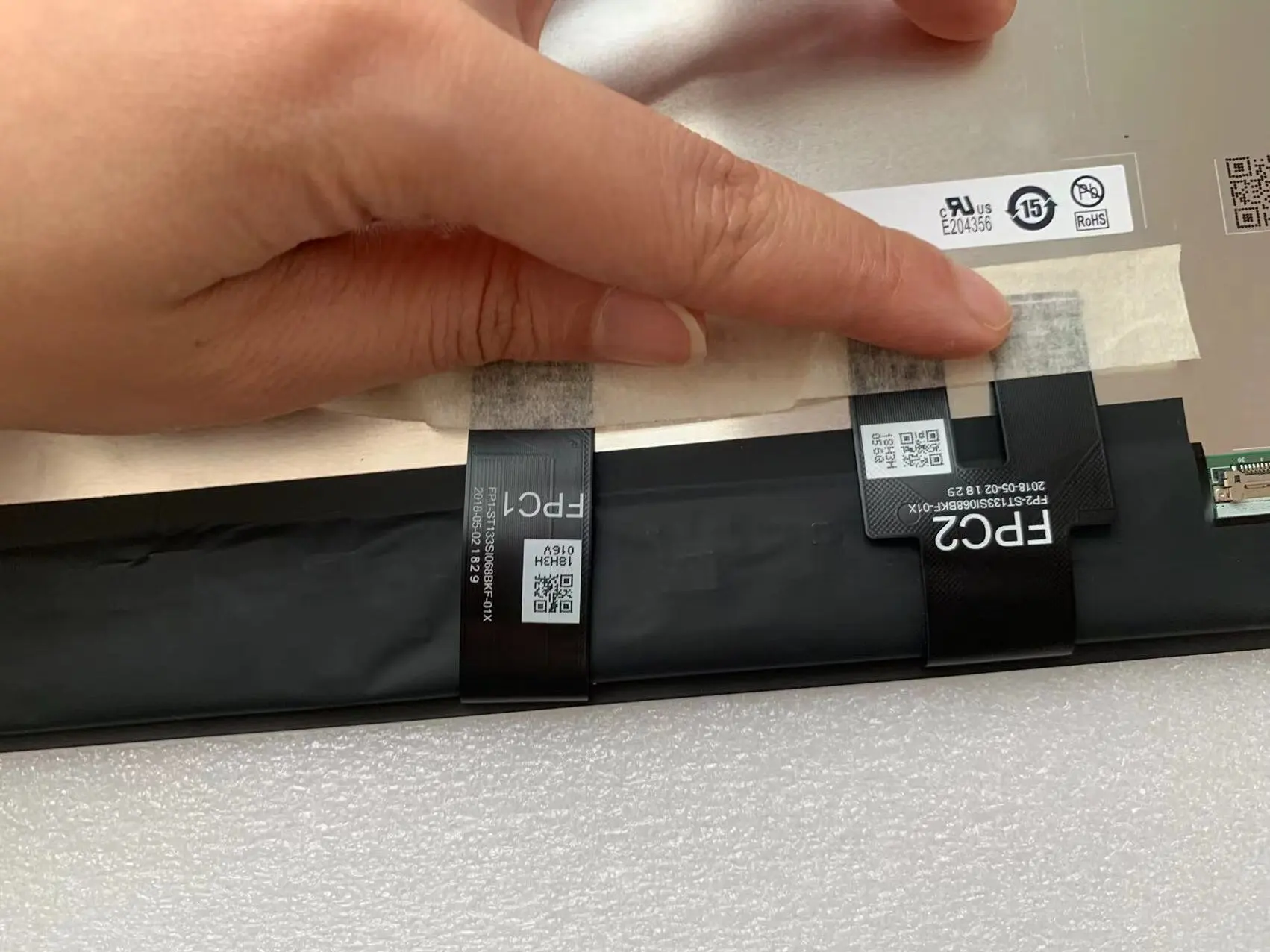 Imagem -03 - Painel Lcd Substituição da Tela de Toque Parte Superior Apto para Asus Zenbook Flip Ux362 Ux362fa Ux362fn 13.3