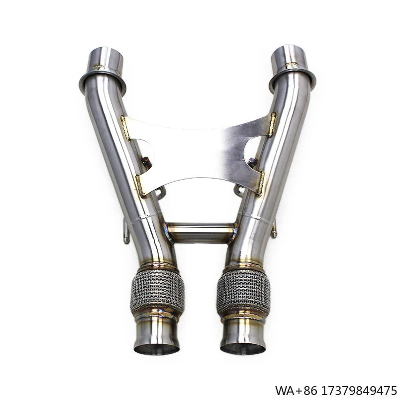 

Custom Exhaust Straight Catback Muffler for McLaren Artura 2021-2024 Street Car Parts SUS304 Pipe Free Flow Exhaust System