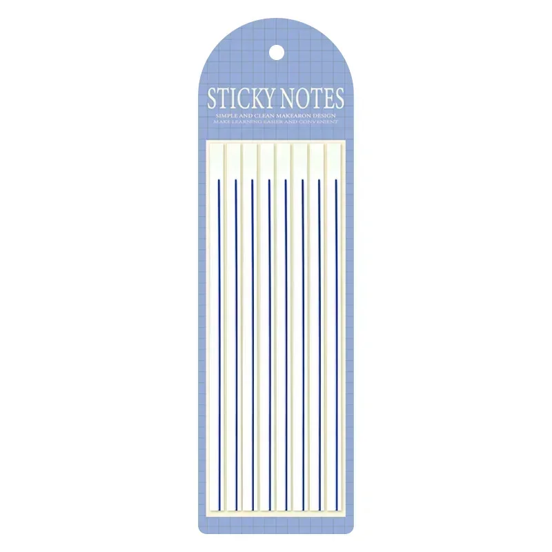 Color Notes Waterproof Transparent Index Tabs Reusable Sticker Office Supplies Fluorescent school Notepad Sticky Note