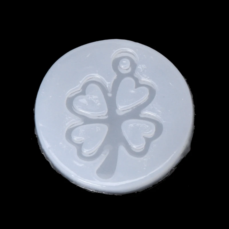 Résine UV 41XC pour bijoux en Silicone liquide, moule de trèfle, cadre d'arbre, DIY, pendentif