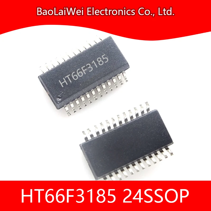 

500pcs HT66F3185 24SOP 24SSOP 28SSOP chip Electronic Components Integrated Circuits Active Components A/D Flash MCU HT66F3185