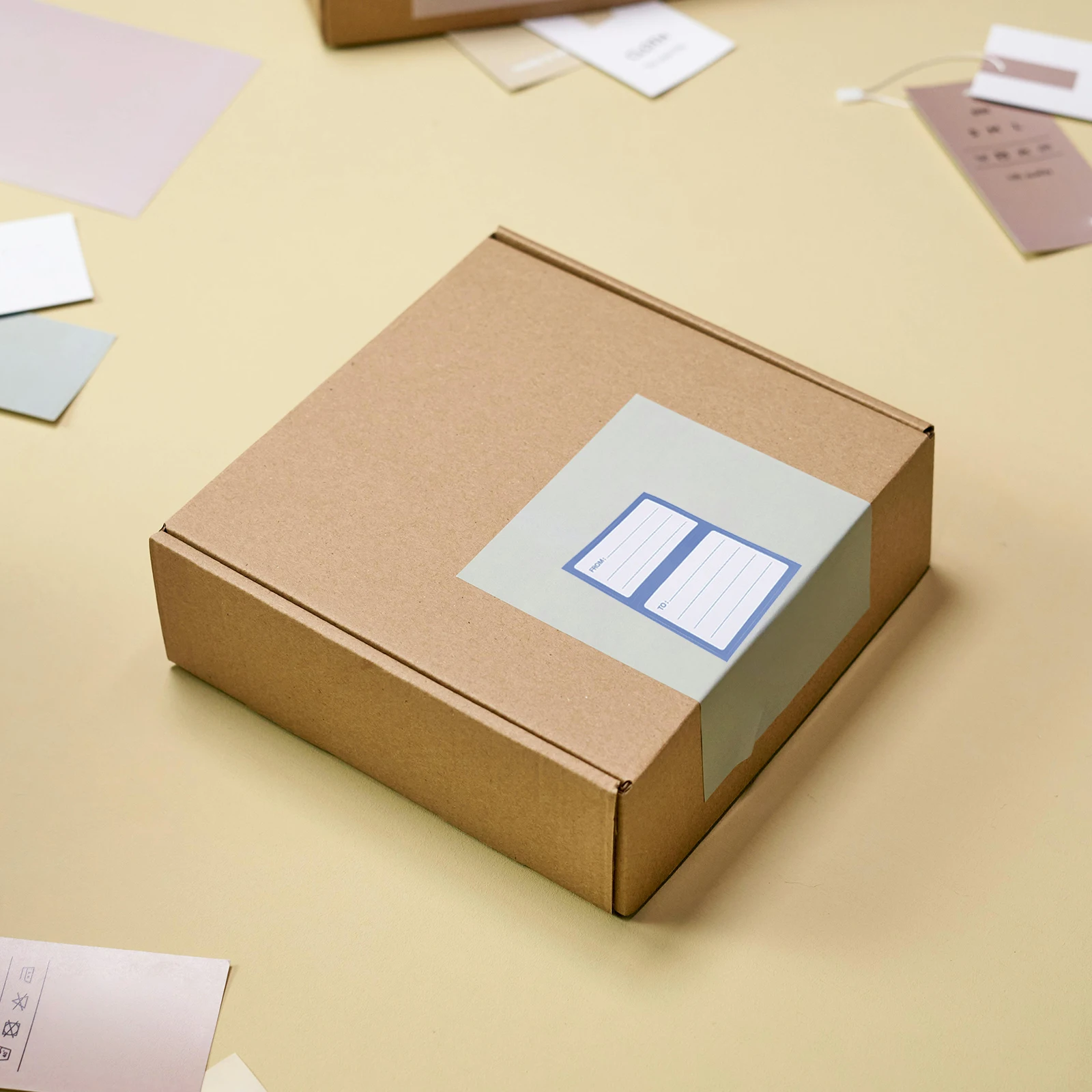 

150 Pcs Mailing Labels Self Adhesive for Envelopes Boxes Returns Exchanges Clear Separation Strong Adhesion Writing Space