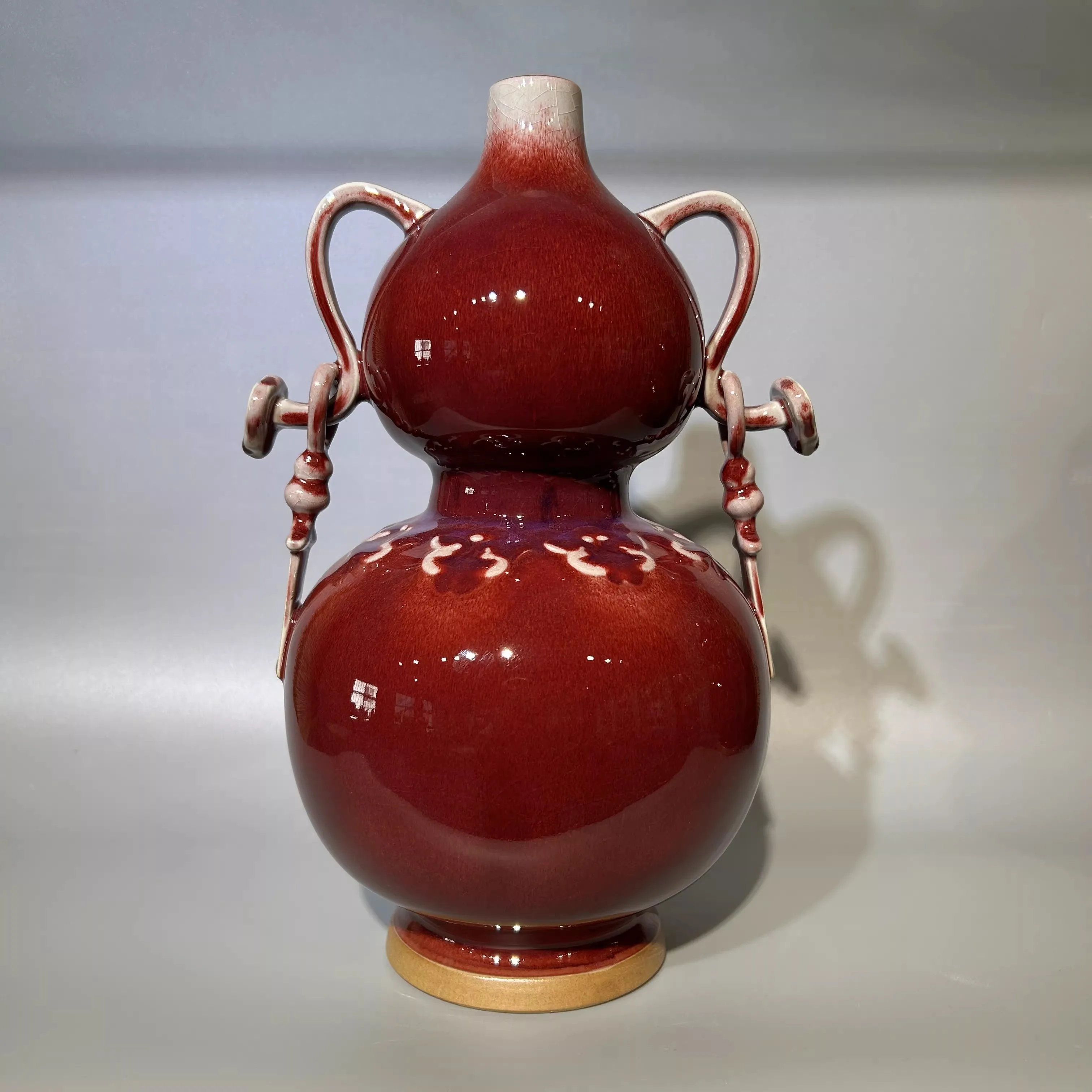 Jun-Porzellan Gesegnete Kürbisflasche & Vase, Sammlerstück Dekoration. Vier Stile.