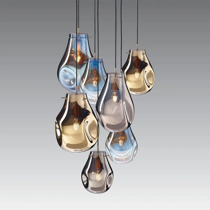 Premium Adjustable Chandelier 2025 New Designer Pendant Lamp Stainless Steel Ceiling Luster for Restaurant Lounge