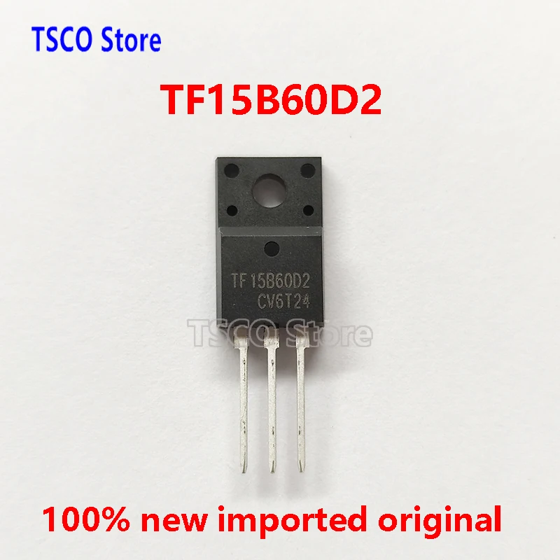 

(10piece/lot) TF15B60D2 AOTF15B60D2 New Original TO-220F