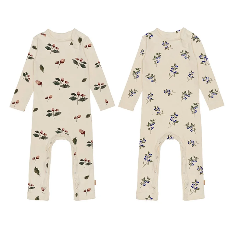 0-24M Newborn Kid Baby Boys Girls Clothes Long Sleeve Cotton Romper Cute Sweet Print Jumpsuit Spring Summer Body Outfits