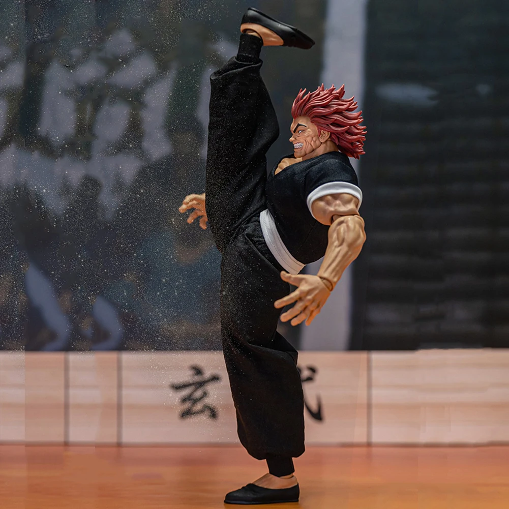 

Anime Figure Hanma Action Figures Fighting Pose Collectible Model Toys PVC Statue Figurine Ornament Car Decoration Gifts For Boy