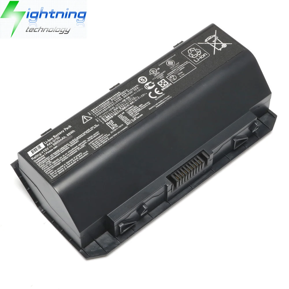 Imagem -03 - Brandnew Genuíno Original A42-g750 15v 88wh Bateria do Portátil para Asus Rog G750 G750j G750jh G750jm G750js G750jw