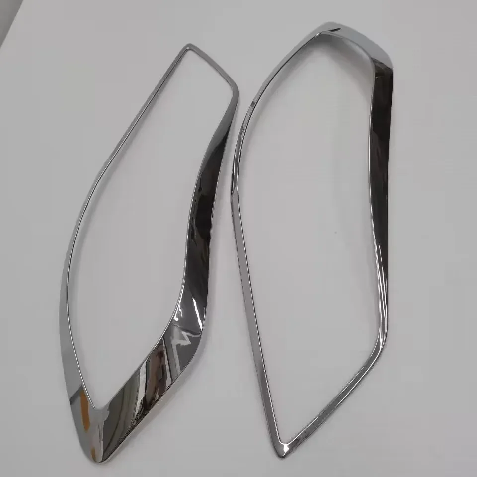 Car Accessories For Suzuki S-CROSS 2014 2015 2016 2017 2018Chrome plated headlight frame cover