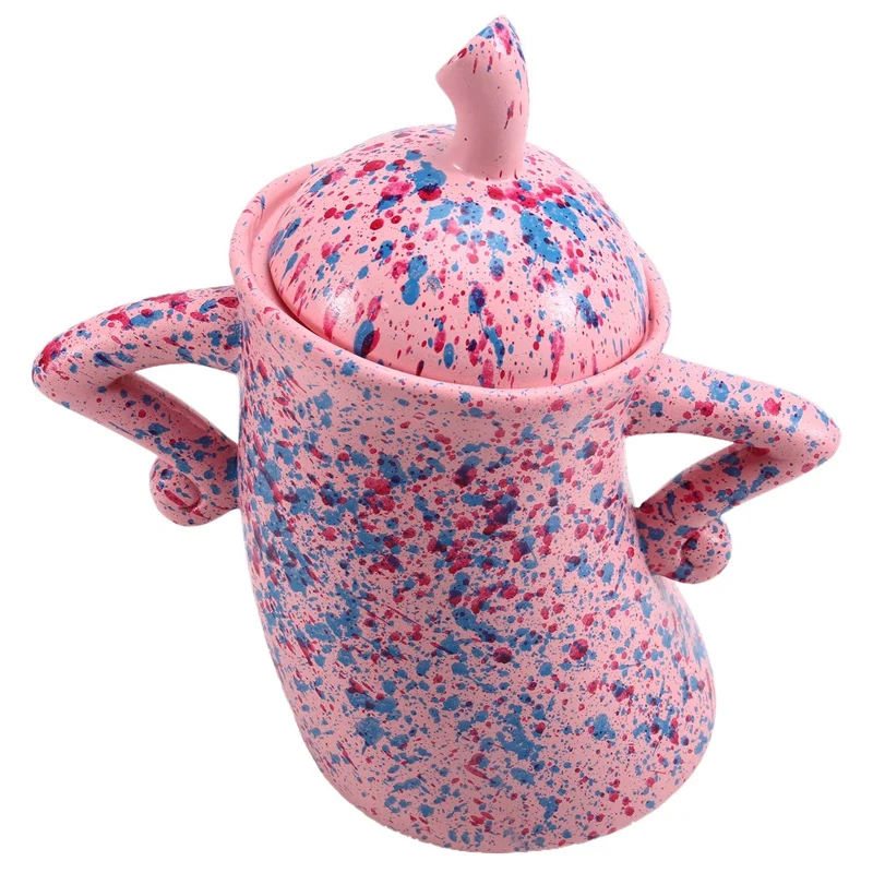 

2025 Trend Cute Kitchen Storage Tank Water Cup, Fashionable Home Decoration Accessories, Kawaii Style Decoration