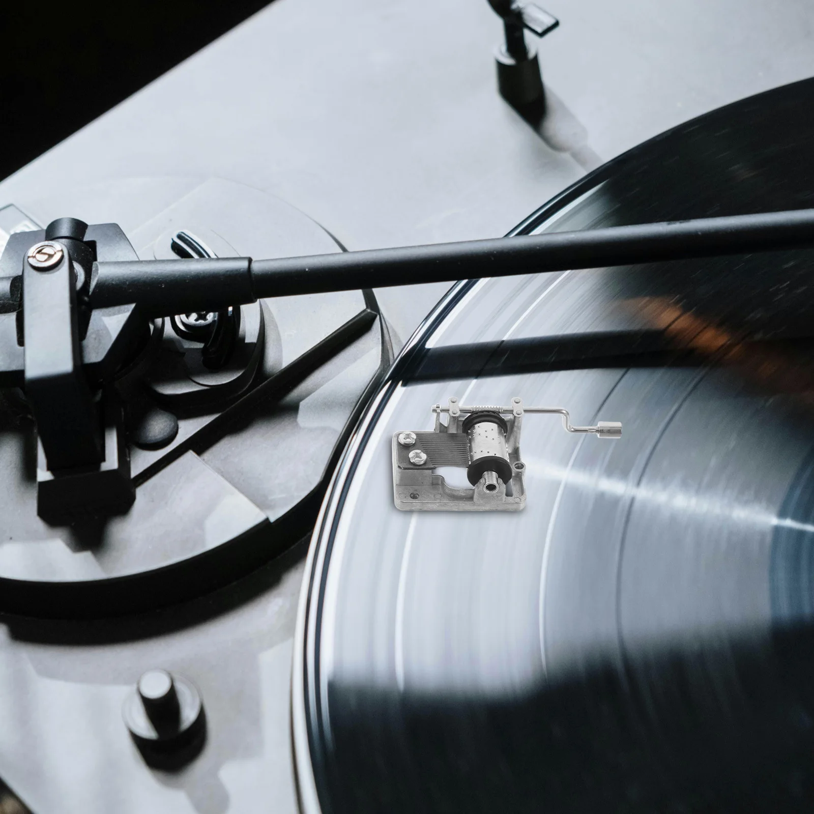 4개 미니 뮤직 박스 메커니즘 세트 DIY 수동 작동 음악 장치 선물 수리 및 창의적 공예용