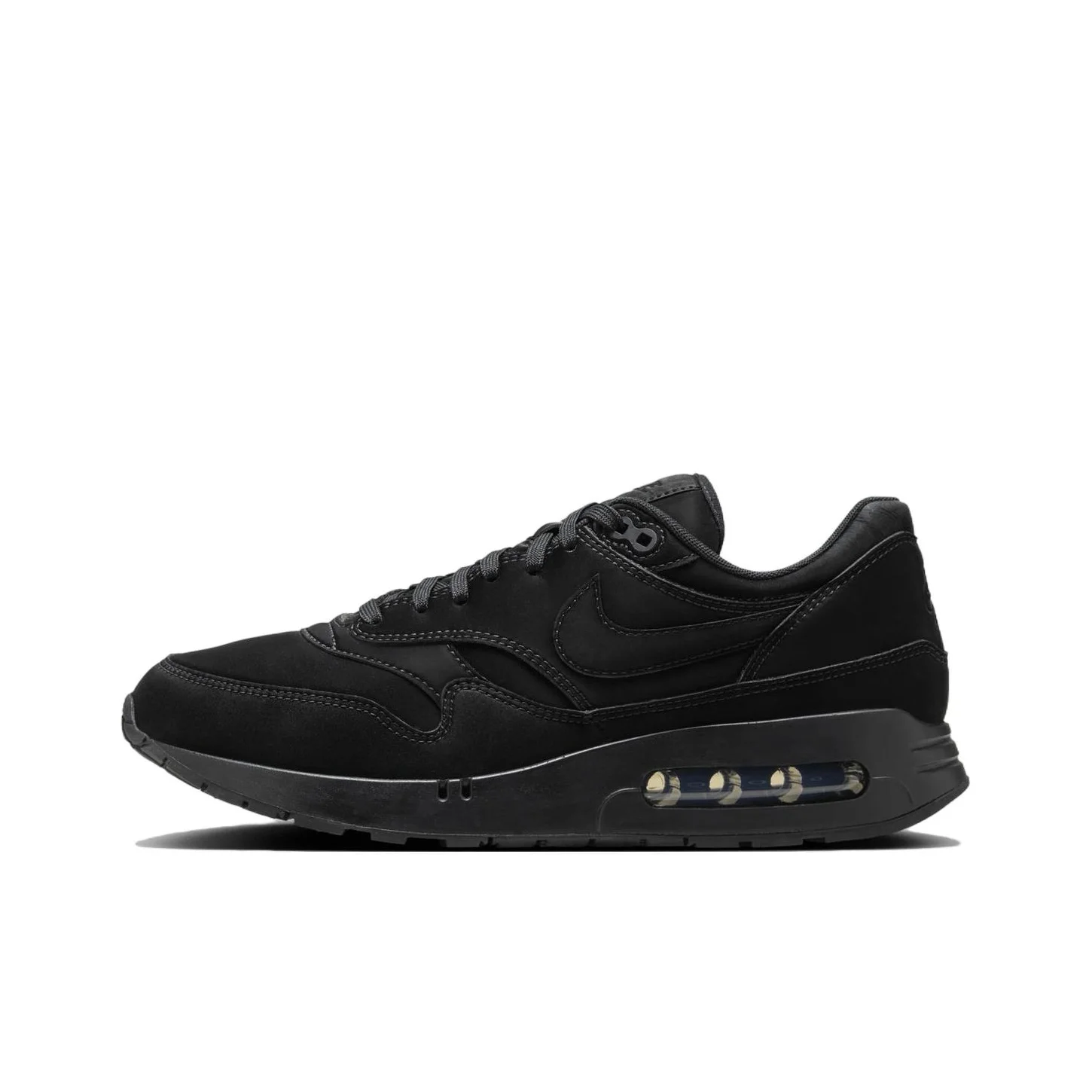 Nike Air Max 1 Low top Running Shoes Unisex Black FZ3007-001