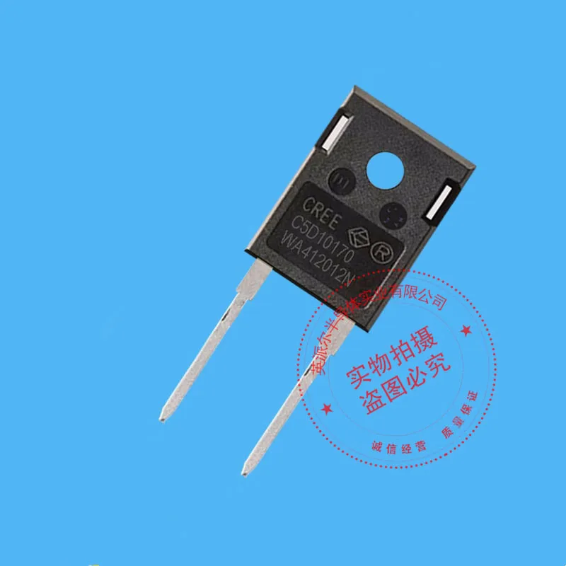 

1Pcs C5D10170H C5D10170 TO-247-2 10A 1700V SiC Schottky Diode New Original