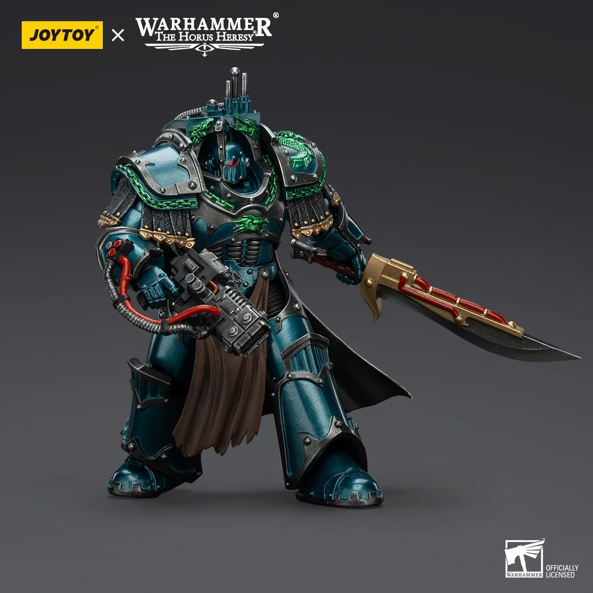 [Em estoque] JOYTOY Warhammer The Horus Heresy Action Figure Alpha Legion Legion Praetor Anime em Cataphractii Terminator Armor