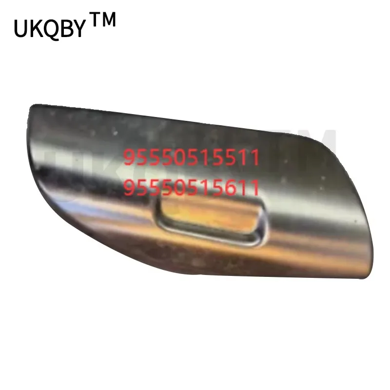 

Car Rear bumper trailer cover 2007-por sch eca yen ne Traction orifice decorative panel fender stainless steel