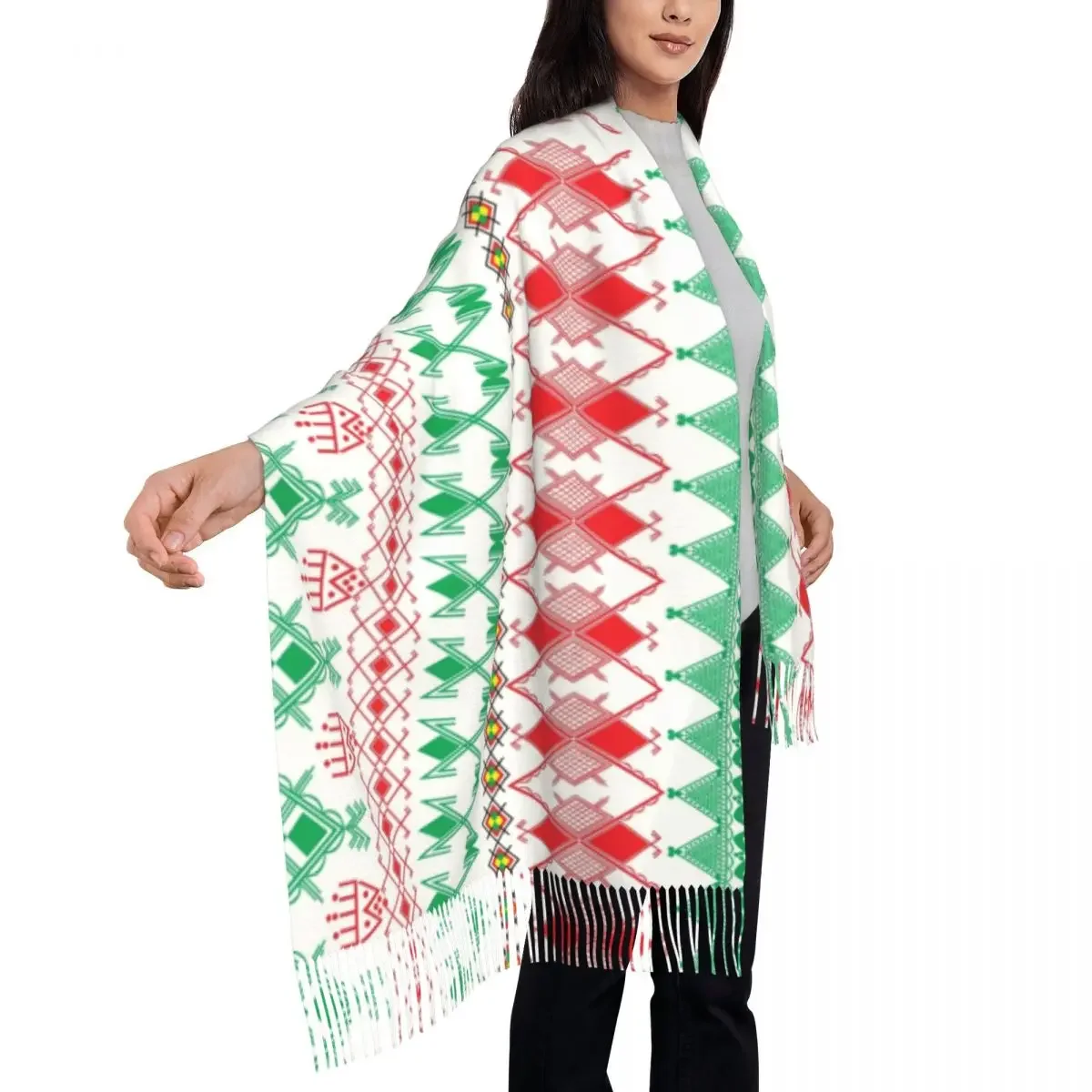 Personal isierte gedruckte Afrika geometrische Amazon Stil Schal Männer Frauen Winter Herbst warme Schals Kabyle Teppich Schals Wraps