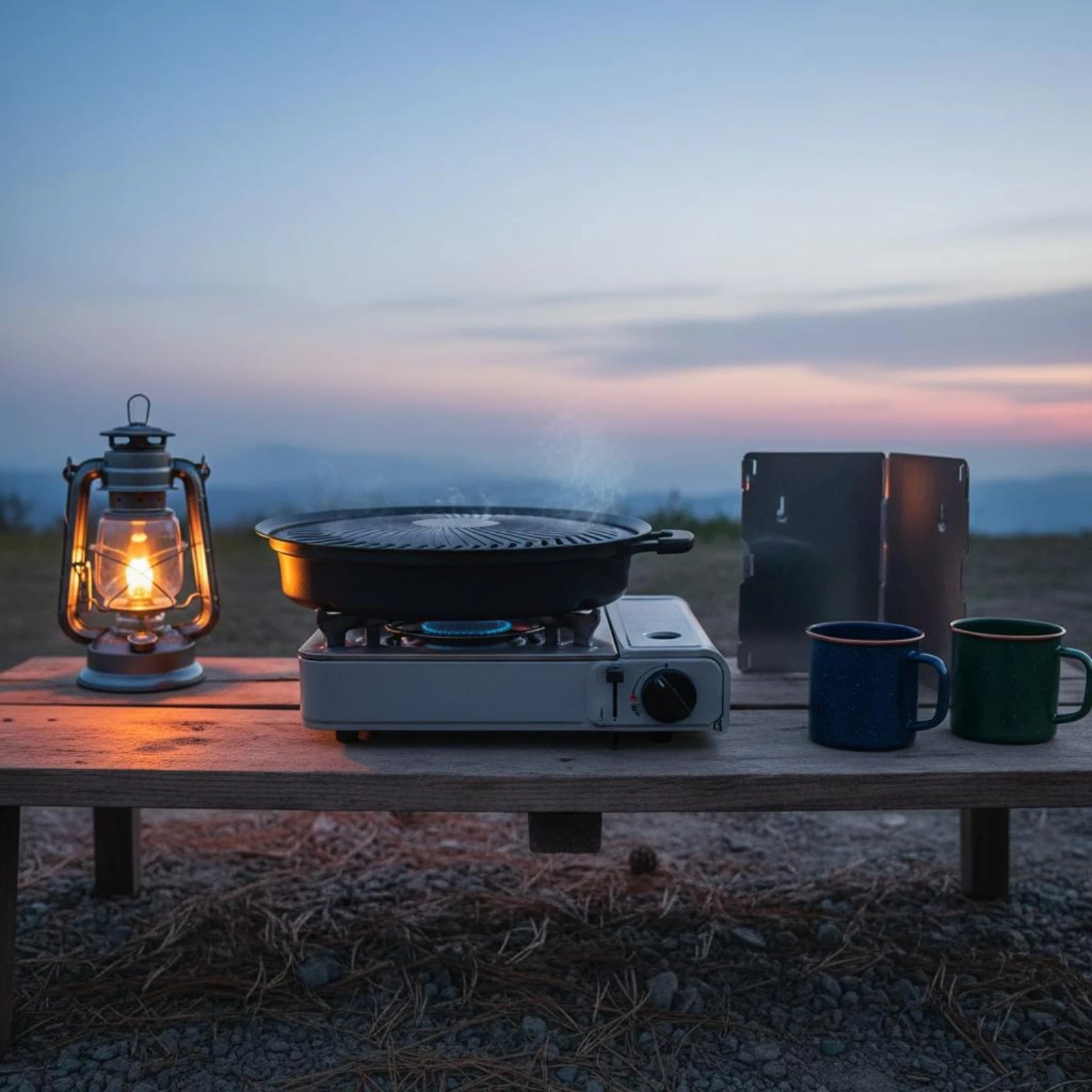 Korean BBQ Grill Pan Non-Stick - огляд і ціна Camping Cooking Bbq