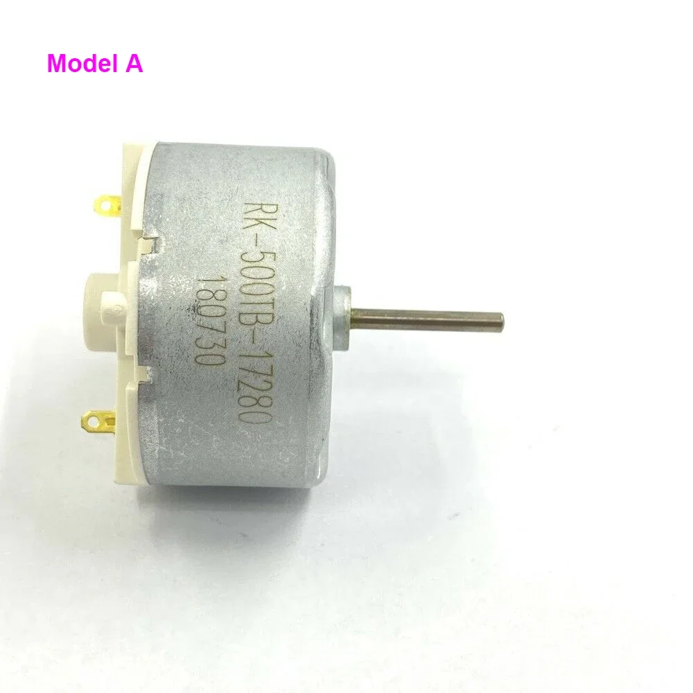 RK-500TB-17280/ RK500TB-13480/ DRS500SA-15360 Carbon Brush Motor DC 3V 6V 7.4V 9V 12V Round Engine Long Shaft/ Dual Shaft