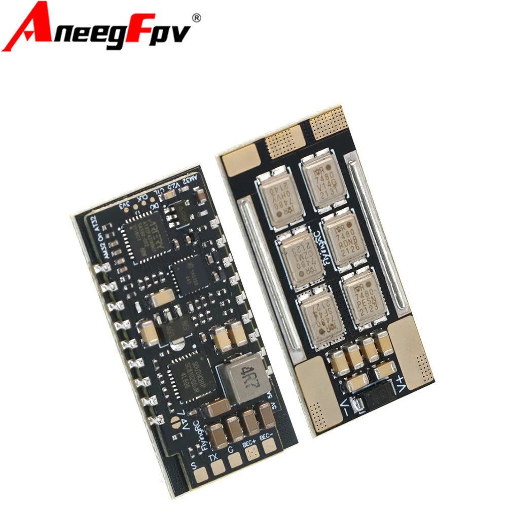 

1PCS Brushless AM32 ESC V2.5 85A Transient Current 3-6S 7-26V Electronic Module 32-bit Main Control for Drone RC Model Aircraft