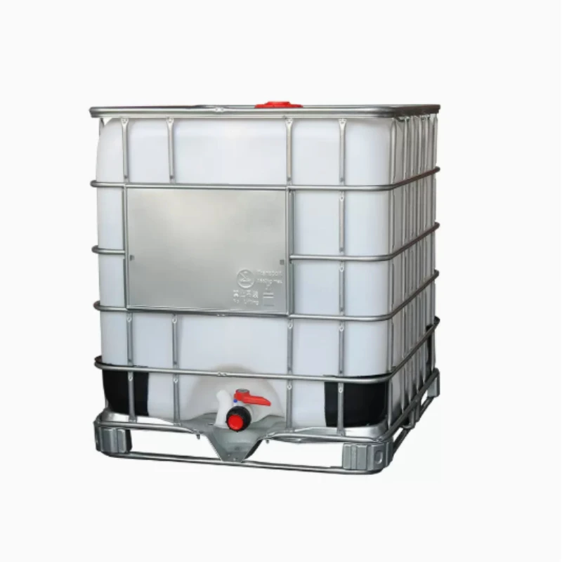 

1000 liters thickened plastic barrel New i container 1 ton chemical square barrel