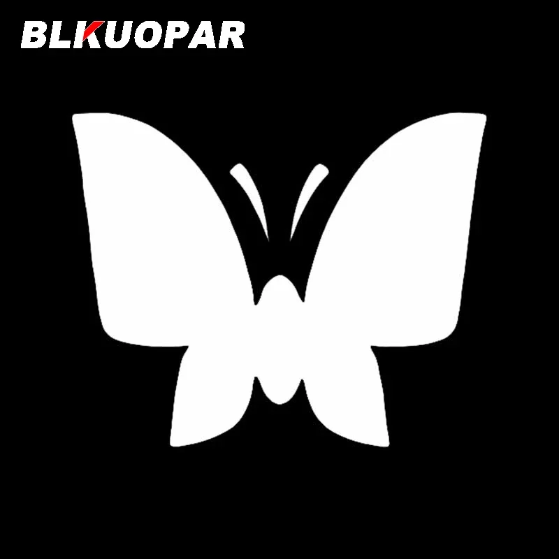 BLKUOPAR Butterfly Car Stickers Vinyl Car Accessorie Decals Fashionable Campervan Surfboard Waterproof Snowboard Scratch-Proof